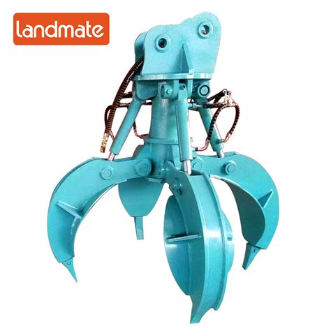 china excavator grapple bucket|scrap grapple attachments for excavators.